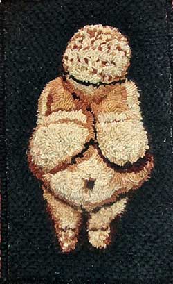Venus of Willendorf rug
