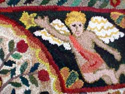 Angel detail - Adam & Eve Rug